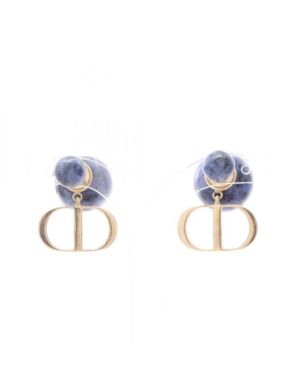 Dior Earrings Tribal Gold